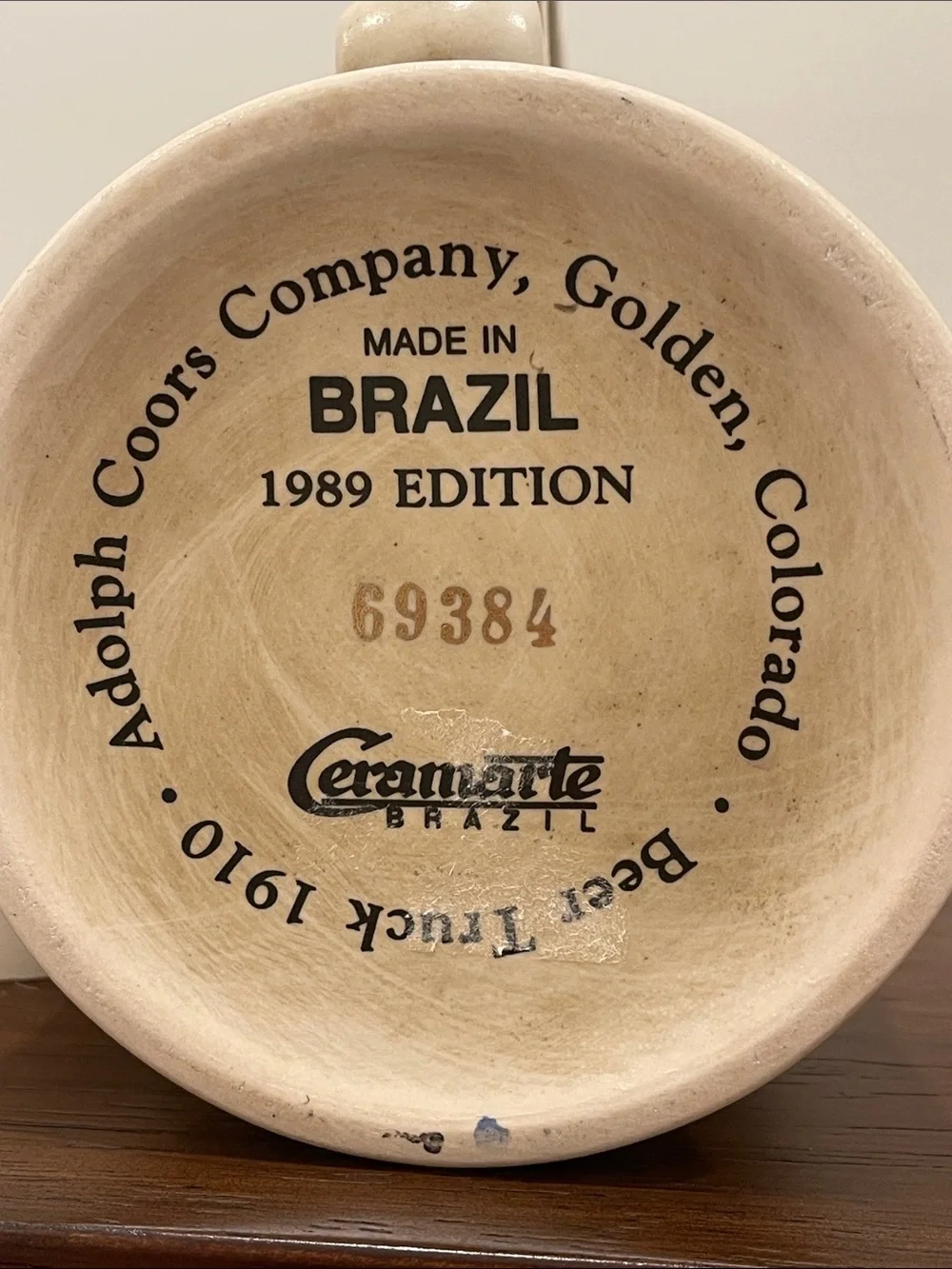 Vintage Coors 1989 Edition “Beet Truck 1910”